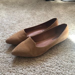Jeffrey Campbell Suede Pointy Toe Flats